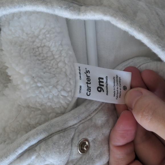 Carter's bunting - 9mos - EUC - Picture 2 of 3